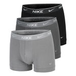 Nike Kläder Nike Everyday Cotton Stretch Boxershorts Herrar-Svart,Grå