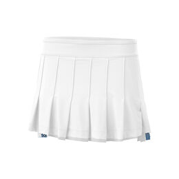 High-Low Pleated Skirt