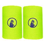Quiet Please Tenniskläder Quiet Please Long Svettband 2-pack-Neongrön,Mörkblå