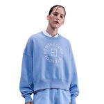 Nike Kläder Nike Court Phoenix Over-Oversized Crew Heritage Tröja Damer-Blå