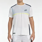 Bullpadel Kläder Bullpadel Bilao T-shirt Herrar-Vit,Ljusblå