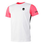 Hydrogen Kläder Hydrogen Tech Team T-shirt Herrar-Vit,Pink