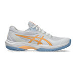 ASICS Padelskor ASICS Game FF Padelsko Damer-Vit,Orange