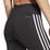 Train Essentials 3-Stripes High-Waisted 3/4 Leggings