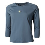 Quiet Please Kläder Quiet Please Perspectives Stripes Långärmat Damer-Blå