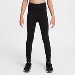 Nike Kläder Nike Dri-FIT One All Over Print Tights Flickor-Svart,Pink