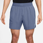 Nike Kläder Nike Court Dri-Fit Advantage 6in Shorts Herrar-Blågrå,Vit