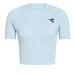 Diadora Kläder Diadora L. Icon Stratouno T-shirt Damer-Ljusblå