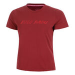 BIDI BADU Kläder BIDI BADU Protected Leafs Chill T-shirt Damer-Röd