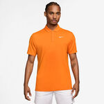 Nike Tenniskläder Nike Dri-Fit Victory Court Solid Polo Herrar - orange, vit