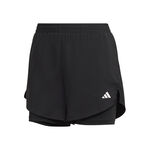 adidas Kläder adidas MIN 2in1 Shorts Damer - svart, 