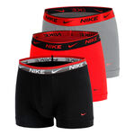 Nike Kläder Nike Everyday Stretch Trunk Boxershorts 3-pack Herrar - svart, röd