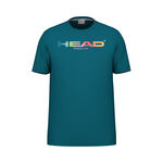 HEAD Kläder HEAD Rainbow T-shirt Barn-Petrol