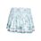 Long Borderline Smocked Skirt