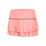 Lucky in Love Kläder Lucky in Love Pleat Tier With Piping Kjol Damer-Apricot,Svart
