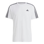 adidas Kläder adidas Essentials Train 3-Stripes Training T-shirt Herrar-Vit,Svart