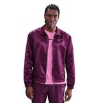 Nike Kläder Nike Court Dri-Fit Slam Jannik Sinner Träningsjacka Herrar - mörkröd, 