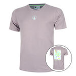 Quiet Please Kläder Quiet Please Mind Collage T-shirt Herrar-Lila,Flerfärgad