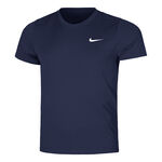Nike Kläder Nike Court Dry Victory T-shirt Herrar-Mörkblå,Vit