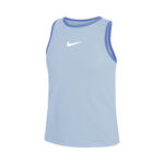 Nike Kläder Nike Dri-Fit Court Dimension Linne Flickor-Ljusblå,Blå
