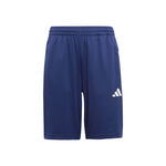 adidas Kläder adidas Training Essentials 3 Stripes 8in Shorts Barn-Mörkblå,Vit