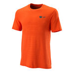 Wilson Kläder Wilson Bela Seamless III T-shirt Herrar-Orange