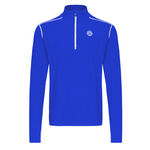 BIDI BADU Kl&auml;der BIDI BADU Zac Tech Half Zip L&aring;ng&auml;rmat Herrar-Bl&aring;,Vit