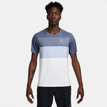 Nike Kläder Nike Court Dri-Fit Advantage Print T-shirt Herrar-Blågrå