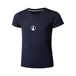 Quiet Please Kläder Quiet Please Retriever T-shirt Flickor-Mörkblå,Vit