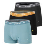 Nike Kläder Nike Everyday Cotton Stretch Boxershorts 3-pack Herrar-Ljusblå,Mörkgrå