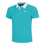 Nike Kläder Nike Court Dri-Fit Advantage Slam Polo Herrar-Turkos,Vit