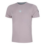 Quiet Please Kläder Quiet Please Mind Receiver Hori T-shirt Herrar-Lila,Flerfärgad