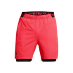 Under Armour Kläder Under Armour Vanish Woven 2in1 Shorts Herrar-Röd