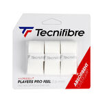 Tecnifibre Överlindor Tecnifibre Player Pro Feel 3-pack-Vit