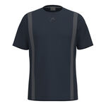 HEAD Kläder HEAD Club 25 Tech T-shirt Herrar-Mörkblå