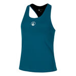 Quiet Please Kläder Quiet Please Create Inside In Linne Damer-Petrol,Vit