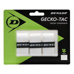 Dunlop Överlindor Dunlop Gecko-Tac 3-pack-Vit