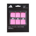 adidas &Ouml;verlindor adidas Padel Overgrip 3-pack-Pink