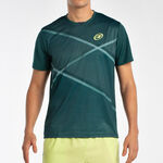 Bullpadel Kläder Bullpadel Ladra T-shirt Herrar-Mörkgrön
