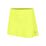 Falda Básica Recta Fluor Yellow