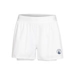 Quiet Please Kläder Quiet Please Point 2in1 Shorts Damer-Vit,Mörkblå