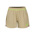 Quiet Please Kläder Quiet Please Wild Match 2in1 Shorts Damer-Beige,Neongrön