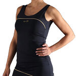 Endless Kläder Endless Curve Linne Damer-Svart