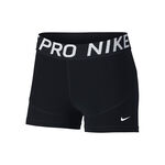 Nike Kläder Nike Dri-Fit Big Kids 3in Shorts Flickor - svart, vit