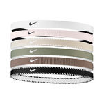 Nike Kläder Nike Nike Flex Classic Hårband 6-pack-Vit,Mörkblå