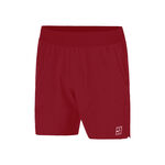 Nike Kläder Nike Court Dri-FIT Advantage 6in Shorts Herrar - röd, vit