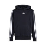 adidas Kläder adidas 3Stripes Fleece Träningsjacka Pojkar - svart, vit