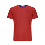 BIDI BADU Kläder BIDI BADU Evin Tech Round T-shirt Pojkar - mörkröd, 