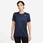 Nike Kläder Nike Dri-Fit T-shirt Damer-Mörkblå