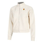 Nike Kläder Nike Courtly Knit Heritage Träningsjacka Damer-Creme